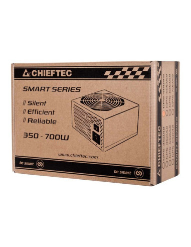 Chieftec Gps-650A8 Moduł Zasilaczy 650 W 20+4 Pin Atx Ps/2 Czarny