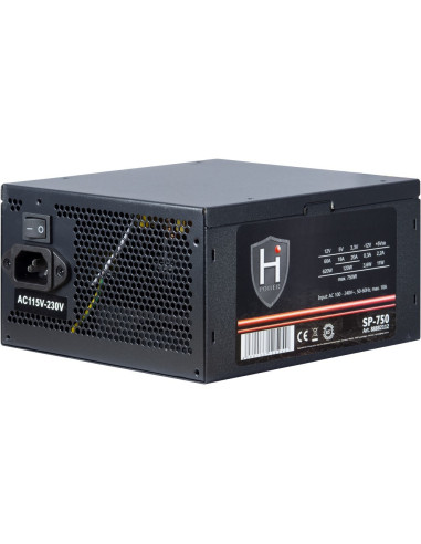 Zasilacz Inter-Tech Hipower Sp-750 - 750 W - 100 - 240 V - 50 - 60 Hz - 10 A - Aktywny - 120 W