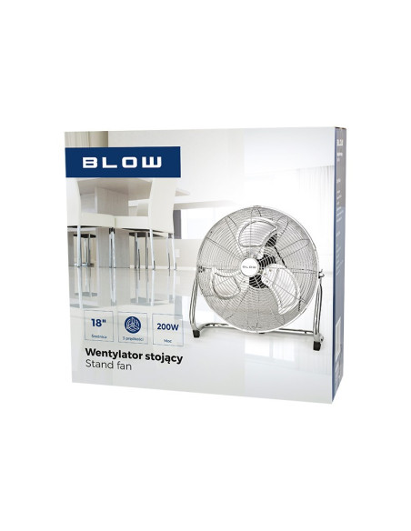 Blow Wentylator Podłogowy18" 200W