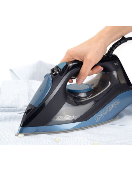 Żelazko Parowe Black+Decker  Bxir2801E (2800W  Czarny)