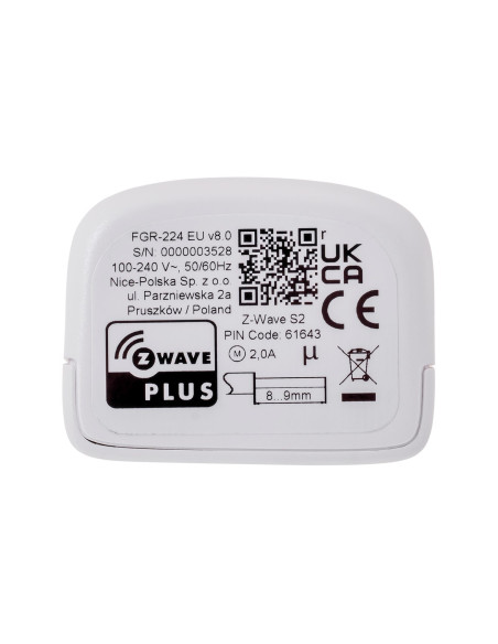 Sterownik Rolet Fibaro Fgr-224 (Następca Fgr-223)