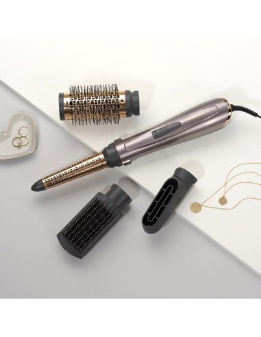 Babyliss Air Style 1000 Zestaw Do Stylizacji Włosów Ciepły Czarny, Miedziany, Pallad 1000 W 2,5 M