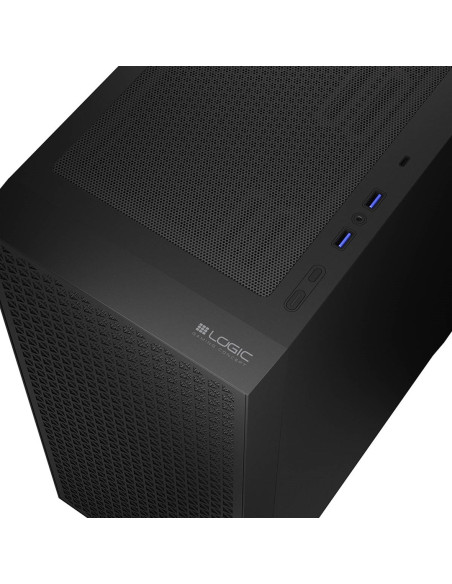 Logic Obudowa Dart Pro Solid Midi Usb Type-C Czarna