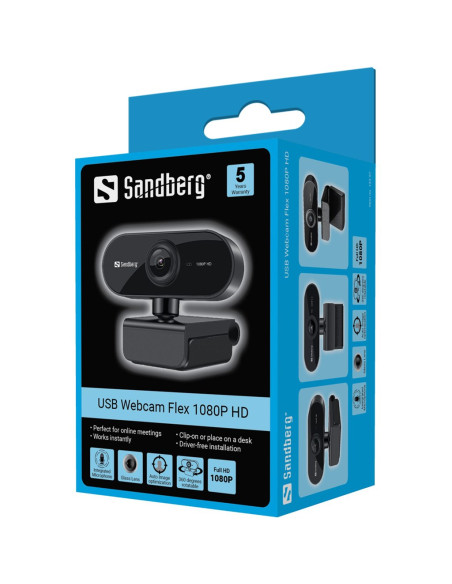 Kamera Internetowa Sandberg Usb Webcam Flex 1080P Hd