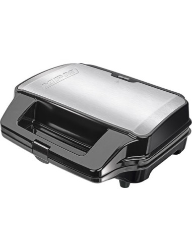 Opiekacz Wielofunkcyjny Mpm Mop-23M (900W Czarno-Srebrny)