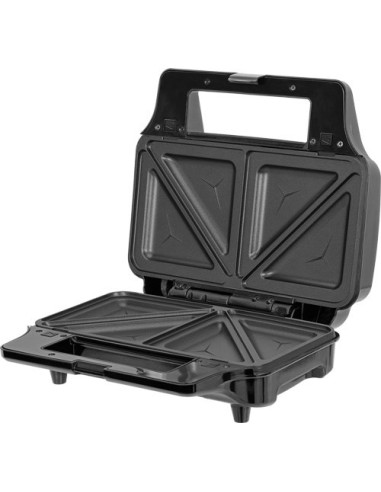 Opiekacz Wielofunkcyjny Mpm Mop-23M (900W Czarno-Srebrny)