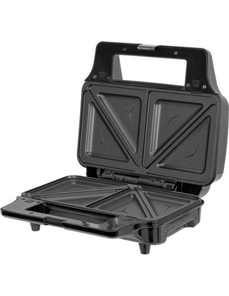 Opiekacz Wielofunkcyjny Mpm Mop-23M (900W Czarno-Srebrny)