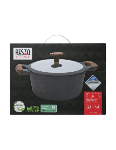Resto Kitchenware Ran 4,2 L Okrągły Beżowy, Drewno