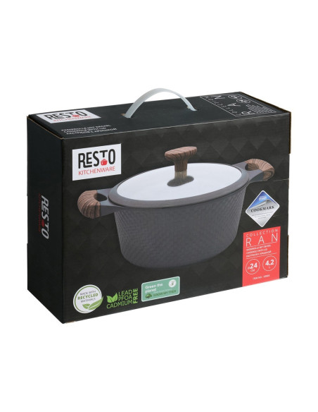 Resto Kitchenware Ran 4,2 L Okrągły Beżowy, Drewno