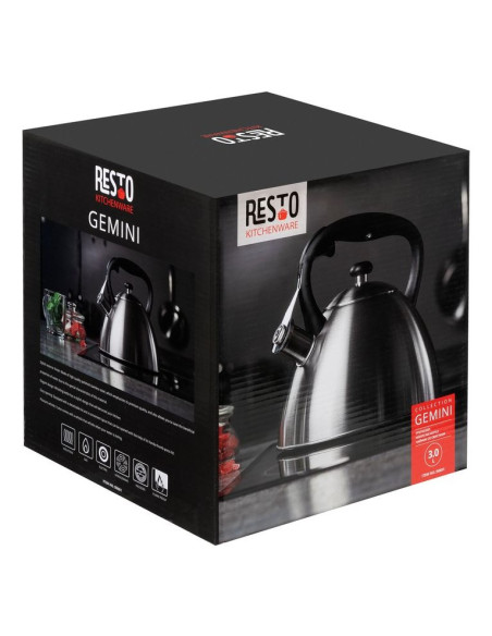 Resto Kitchenware 90601 Czajnik 3 L Stal Nierdzewna