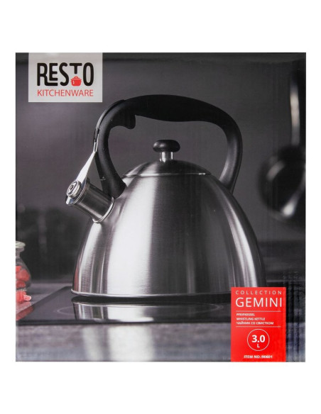 Resto Kitchenware 90601 Czajnik 3 L Stal Nierdzewna