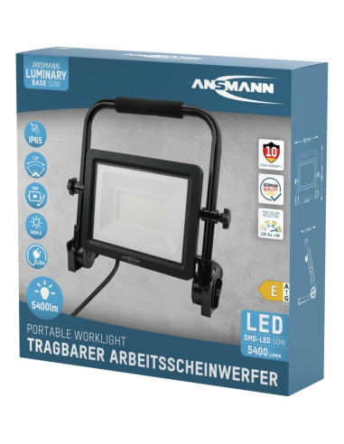 Lampa Przemysłowa Ansmann Fl50W-Ac Industrial Light Eec E (A - G) 50 W 5400 Lm Daylight White 1600-0627
