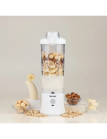 Blender Bezprzewodowy Sponge Biały