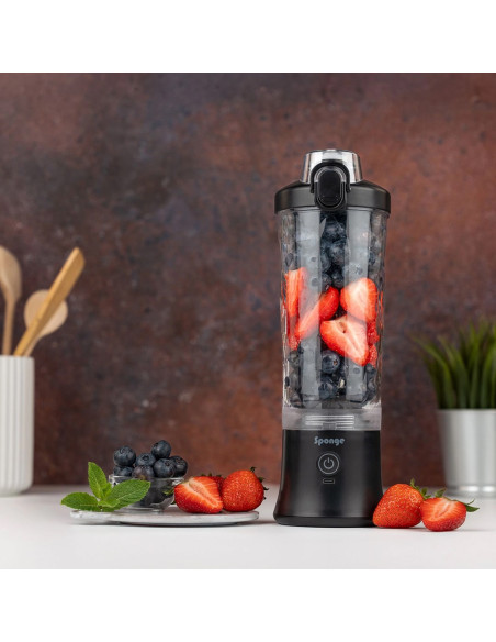 Blender Bezprzewodowy Sponge Czarny