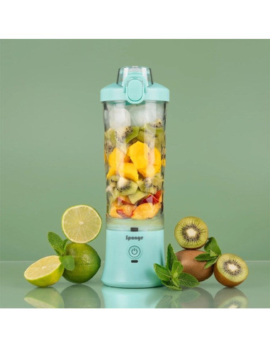 Blender Bezprzewodowy Sponge Miętowy