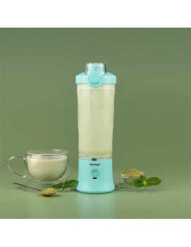 Blender Bezprzewodowy Sponge Miętowy