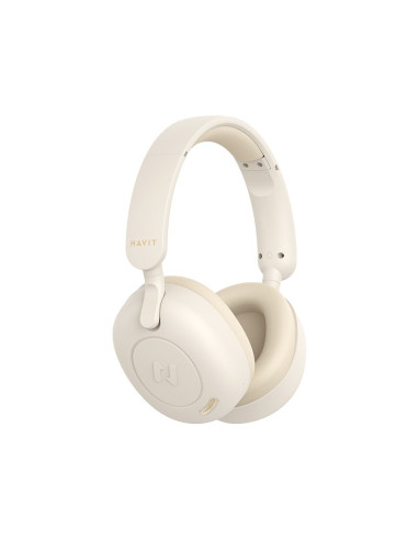 Słuchawki Bezprzewodowe Bluetooth  Havit H655Bt Beżowy