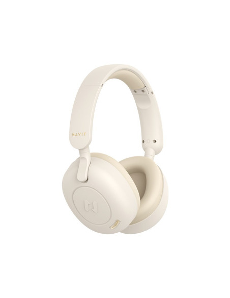 Słuchawki Bezprzewodowe Bluetooth  Havit H655Bt Beżowy