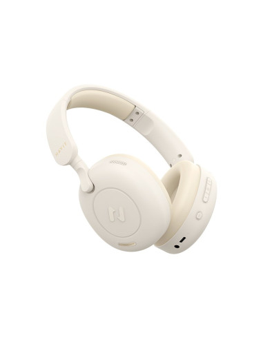 Słuchawki Bezprzewodowe Bluetooth  Havit H655Bt Beżowy
