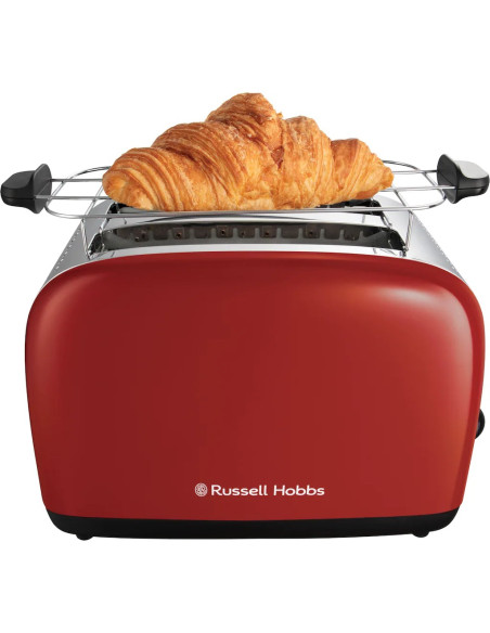 Russell Hobbs 26551-56 6 2 Kaw. 1600 W Czerwony, Srebrny