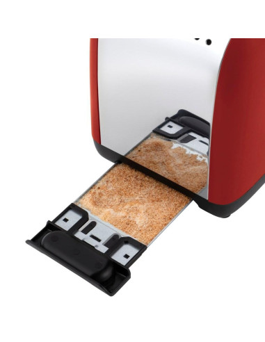 Russell Hobbs 26551-56 6 2 Kaw. 1600 W Czerwony, Srebrny