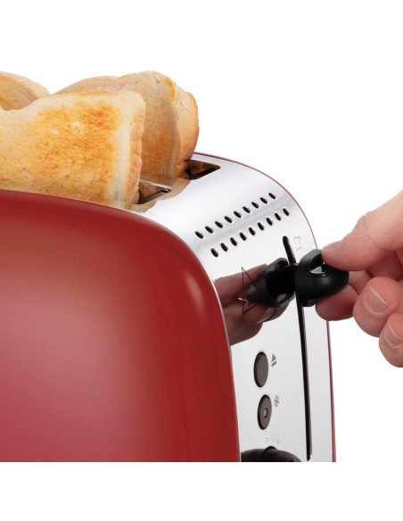 Russell Hobbs 26551-56 6 2 Kaw. 1600 W Czerwony, Srebrny