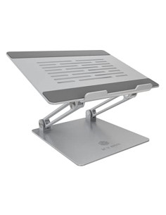 Podstawka Pod Laptopa Icy Box Ib-Nh300 Srebrny Aluminium Silikon 43.2 Cm (17") 3 Kg 15 Cm 2