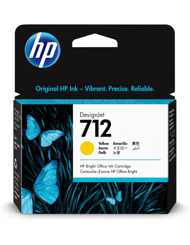 Hp 712 29-Ml Yellow Designjet/Ink Cartridge