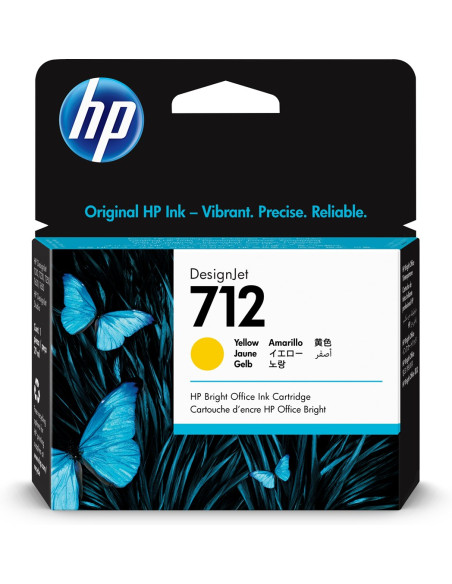 Hp 712 29-Ml Yellow Designjet/Ink Cartridge