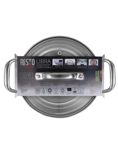Resto Kitchenware Libra 3,6 L Okrągły Stal Nierdzewna