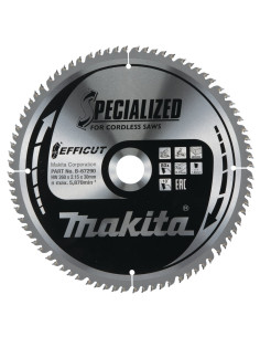 T.c.t. Tarcza Makita B-67240 260X2.15X30Mm 10° T80 Efficut