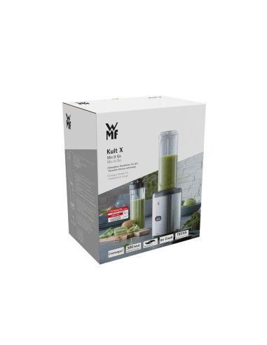 Wmf Kult X 0416270011 0,6 L Blender Stołowy 300 W Czarny, Srebrny