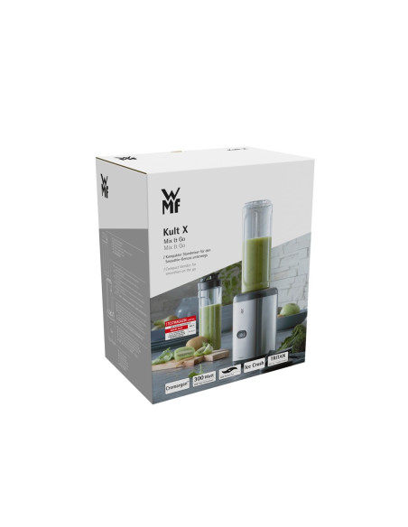 Wmf Kult X 0416270011 0,6 L Blender Stołowy 300 W Czarny, Srebrny