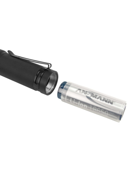 Ansmann T600Frb Czarny Latarka Ręczna Led