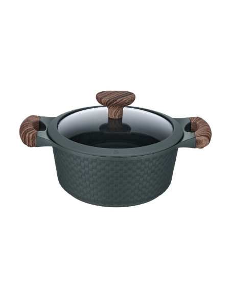 Resto Kitchenware Ran 2,4 L Okrągły Czarny, Drewno