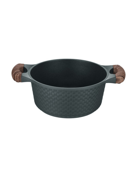 Resto Kitchenware Ran 2,4 L Okrągły Czarny, Drewno