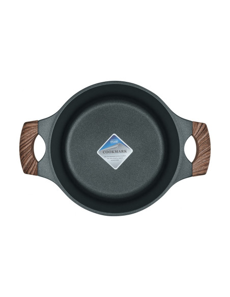 Resto Kitchenware Ran 2,4 L Okrągły Czarny, Drewno