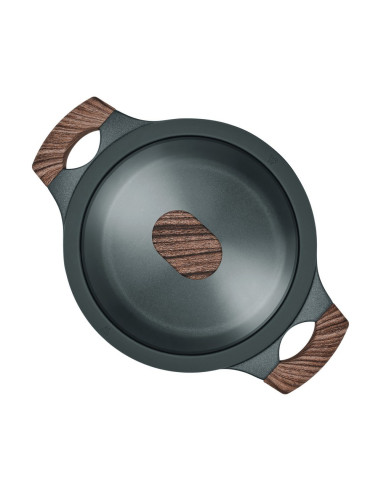Resto Kitchenware Ran 2,4 L Okrągły Czarny, Drewno