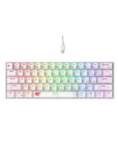 Klawiatura Gamingowa Havit Kb903L (Biel Transparentna)