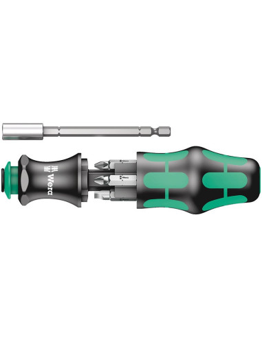 Rękojeść Do Bitów Wera 1/4" Z Magnesem + 6 Bitów
