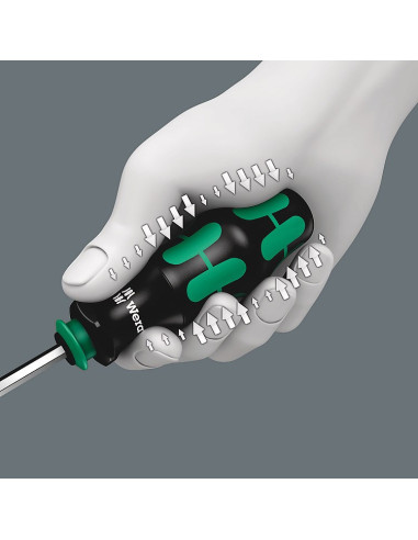 Rękojeść Do Bitów Wera 1/4" Z Magnesem + 6 Bitów