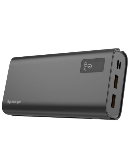 Powerbank Sponge Energy 20.000 Mah (1X Usb-C Pd 22,5W, 2X Usb-A Qc)