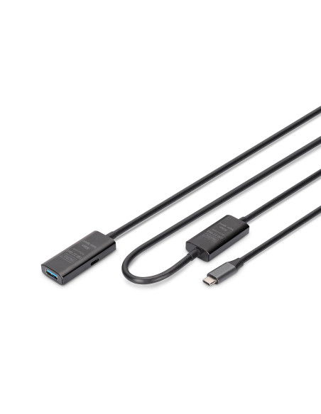 Digitus Aktywny Przedłużacz Usb 3.2 Gen1 5G, Usb-C - Usb-A, 10 M