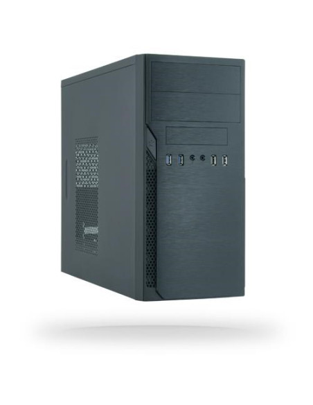 Chieftec Atx Mini-Tour Alu Brossé Secc Tower Czarny