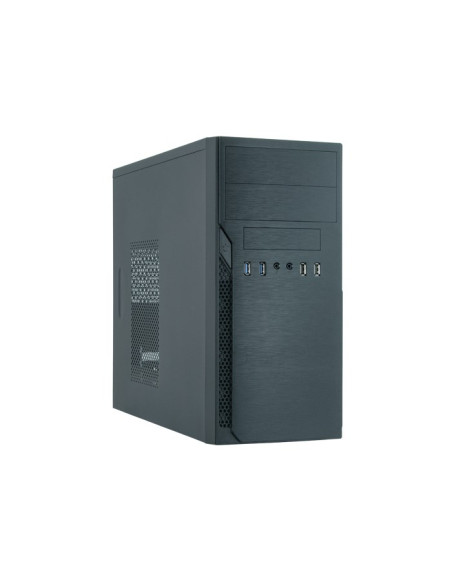 Chieftec Atx Mini-Tour Alu Brossé Secc Tower Czarny