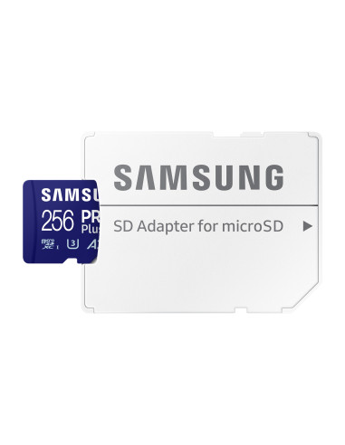 Samsung Pro Plus Mb-Md256Sa/Eu Pamięć Flash 256 Gb Microsd Uhs-I Klasa 3