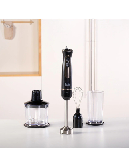 Blender Ręczny Black+Decker Bxhba800E (800W)