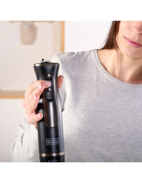 Blender Ręczny Black+Decker Bxhba800E (800W)