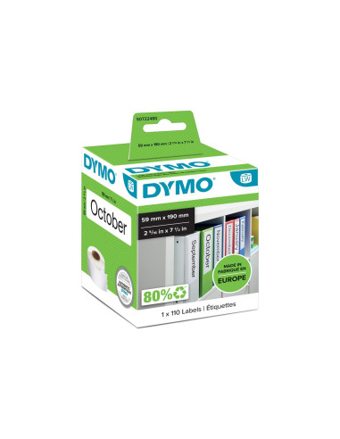 Dymo Lw - Duze Etykiety Laf Podwieszane Imiennych - 59 X 190 Mm - S0722480