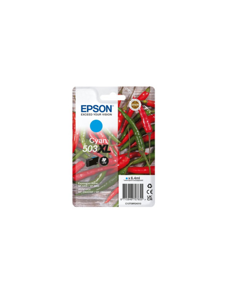 Epson 503Xl Nabój Z Tuszem 1 Szt. Oryginalny Wysoka (Xl) Wydajność Cyjan